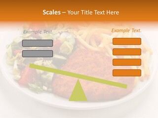 Dinner Dining Chop PowerPoint Template