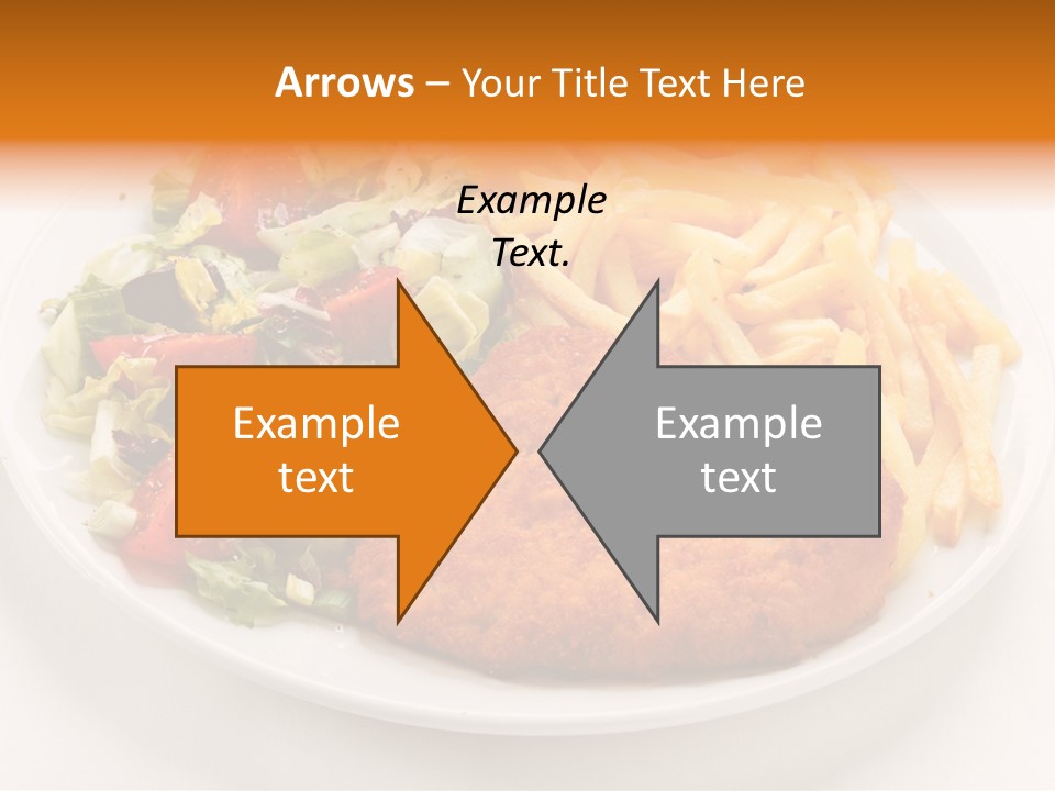 Dinner Dining Chop PowerPoint Template