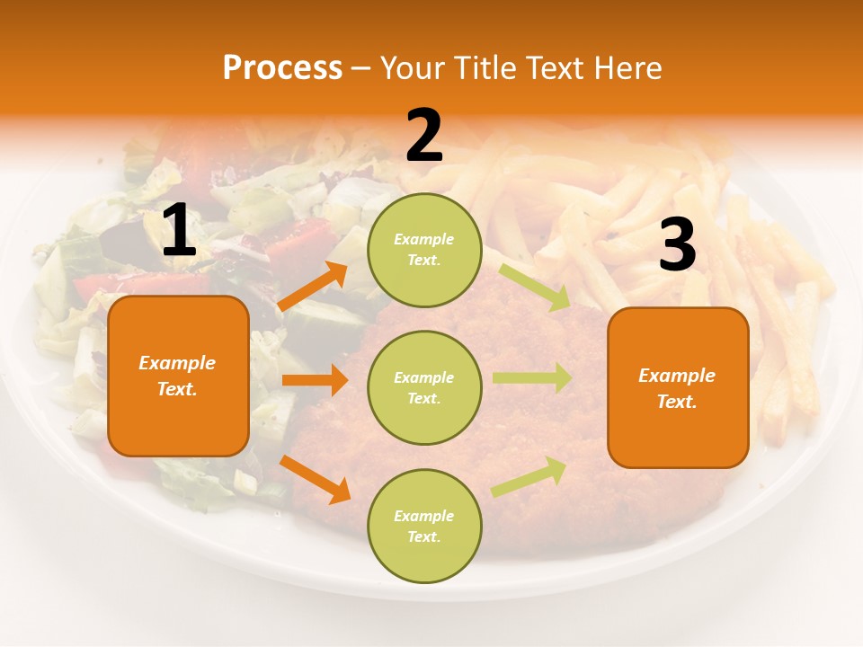 Dinner Dining Chop PowerPoint Template