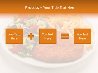 Dinner Dining Chop PowerPoint Template