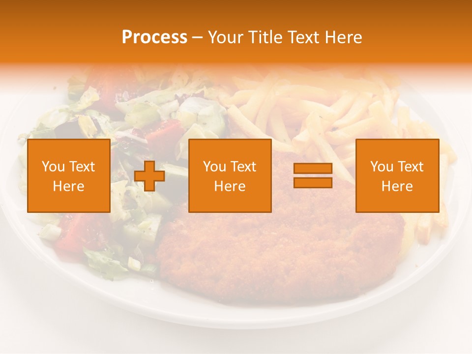 Dinner Dining Chop PowerPoint Template