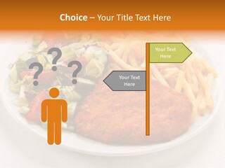 Dinner Dining Chop PowerPoint Template