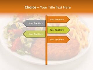 Dinner Dining Chop PowerPoint Template