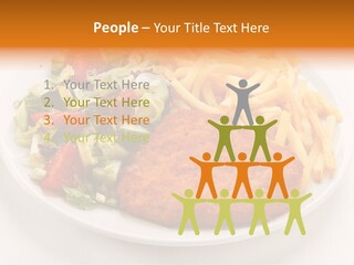 Dinner Dining Chop PowerPoint Template
