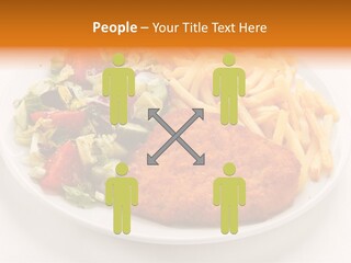 Dinner Dining Chop PowerPoint Template