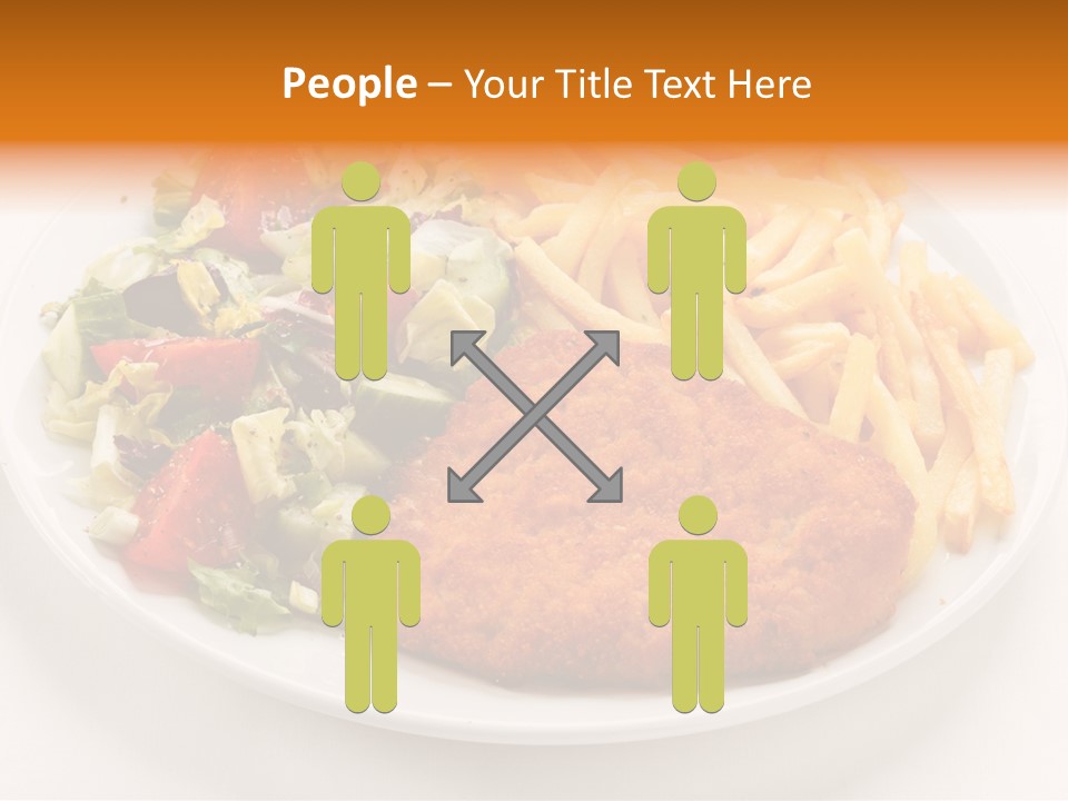 Dinner Dining Chop PowerPoint Template