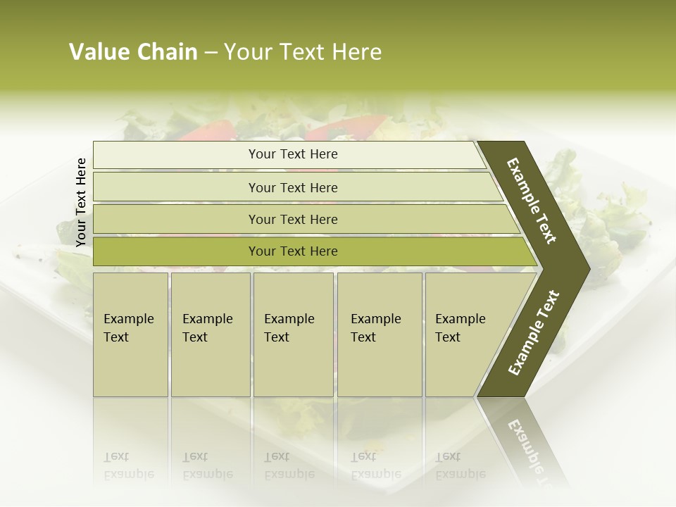 Food Vegetarian Tomato PowerPoint Template