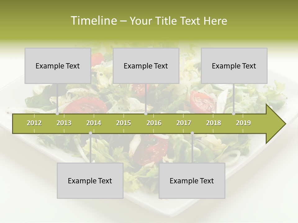 Food Vegetarian Tomato PowerPoint Template