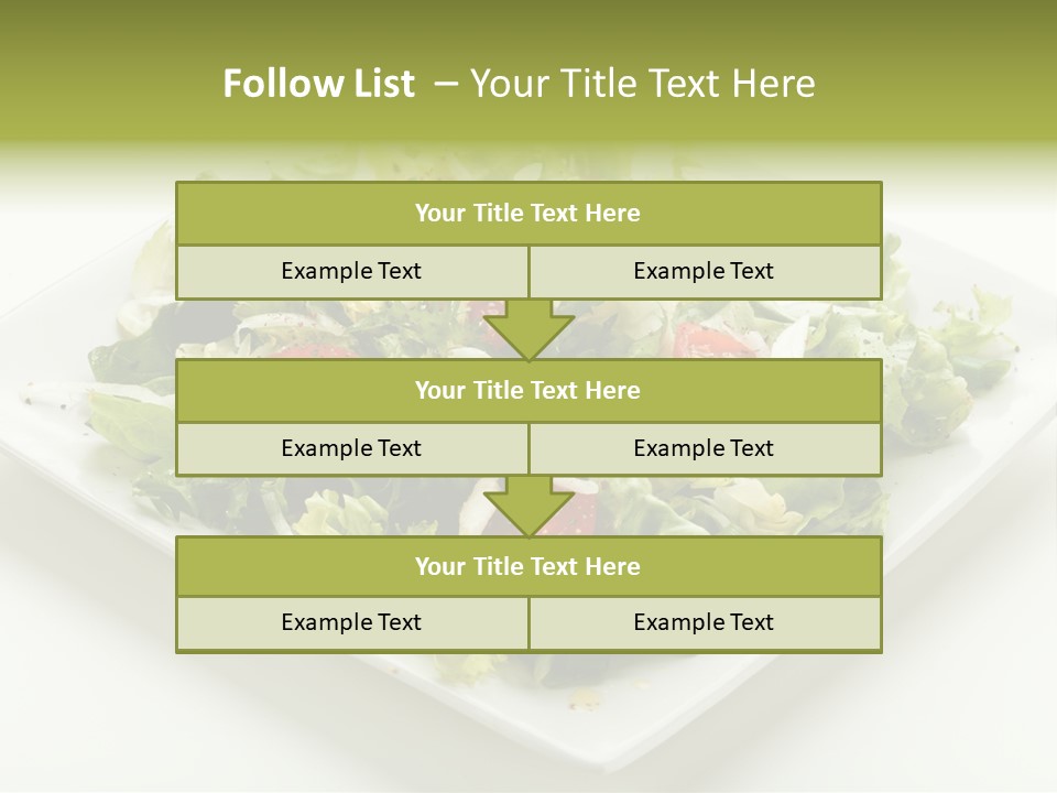 Food Vegetarian Tomato PowerPoint Template