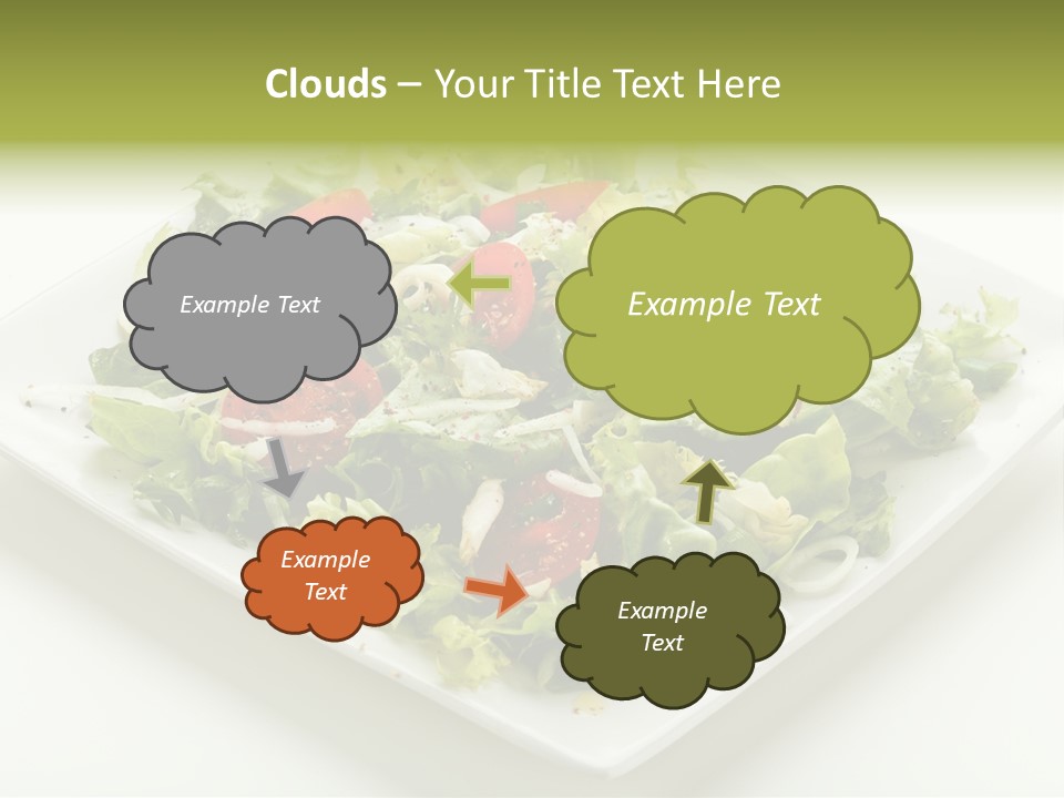 Food Vegetarian Tomato PowerPoint Template