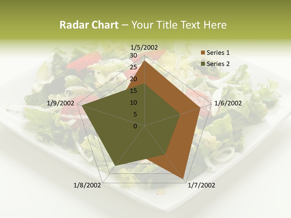 Food Vegetarian Tomato PowerPoint Template