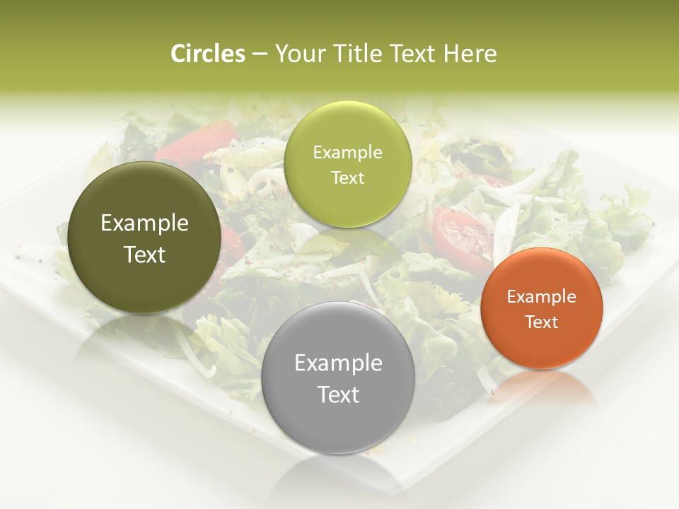 Food Vegetarian Tomato PowerPoint Template