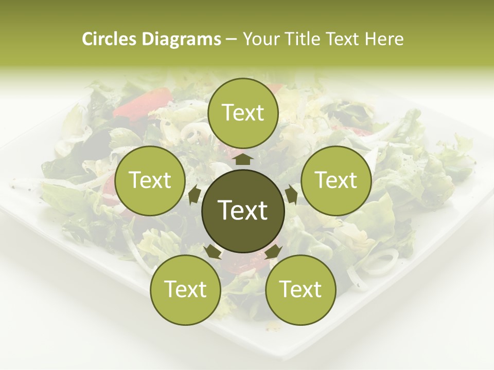 Food Vegetarian Tomato PowerPoint Template