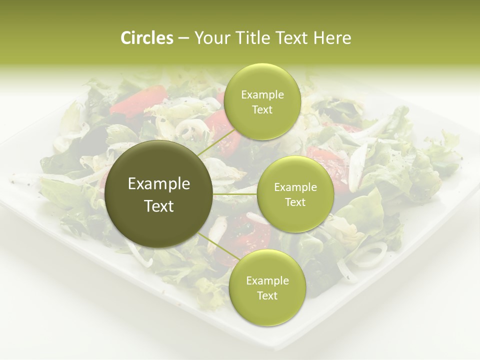 Food Vegetarian Tomato PowerPoint Template