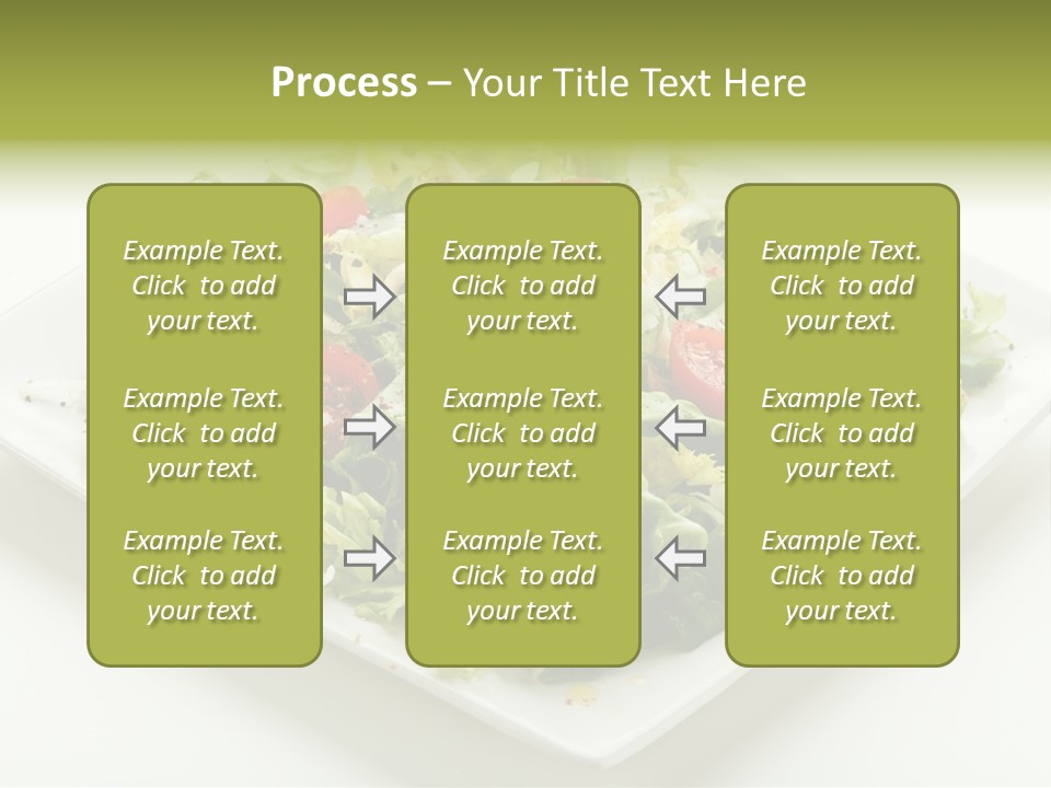 Food Vegetarian Tomato PowerPoint Template