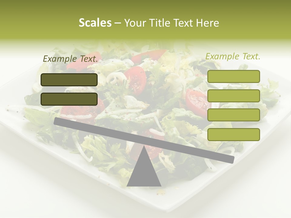 Food Vegetarian Tomato PowerPoint Template