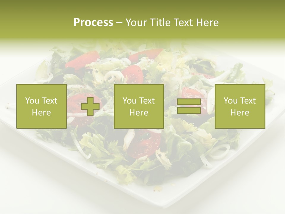 Food Vegetarian Tomato PowerPoint Template