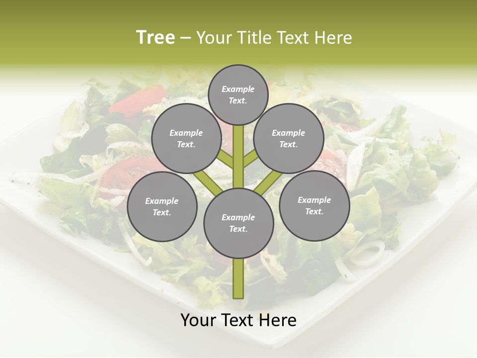 Food Vegetarian Tomato PowerPoint Template