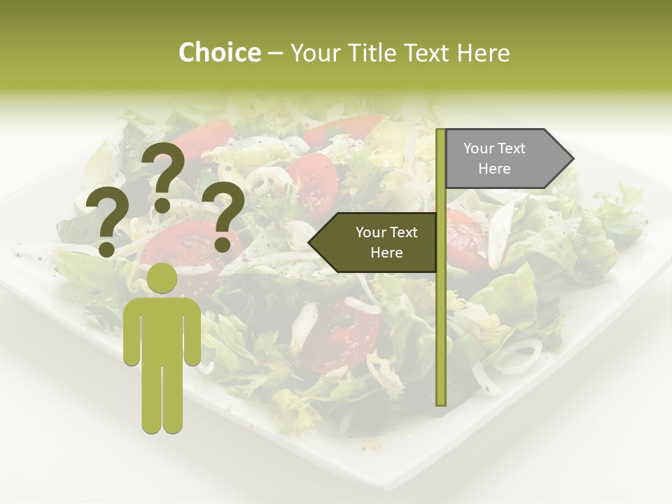 Food Vegetarian Tomato PowerPoint Template