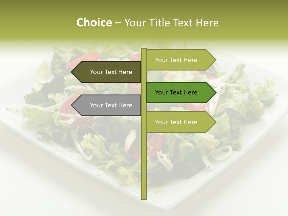 Food Vegetarian Tomato PowerPoint Template