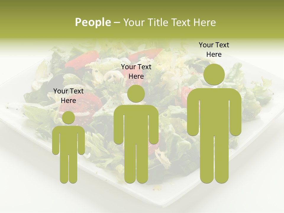 Food Vegetarian Tomato PowerPoint Template