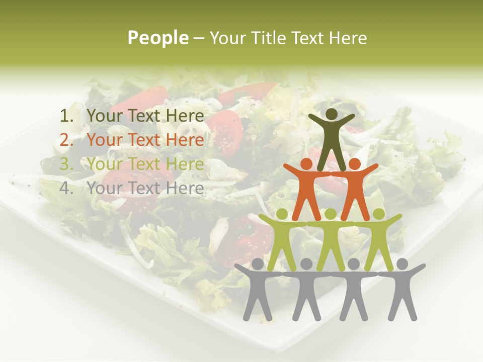 Food Vegetarian Tomato PowerPoint Template