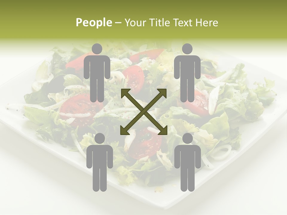 Food Vegetarian Tomato PowerPoint Template