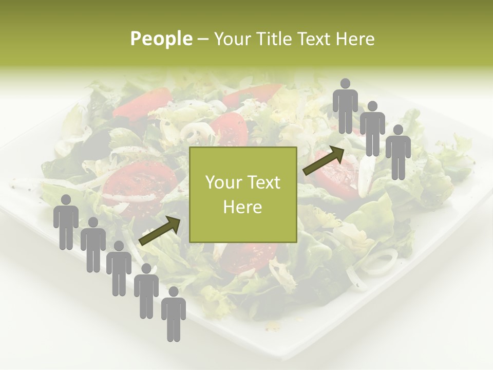 Food Vegetarian Tomato PowerPoint Template