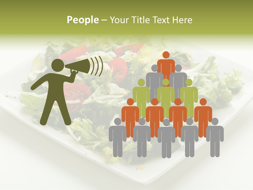 Food Vegetarian Tomato PowerPoint Template