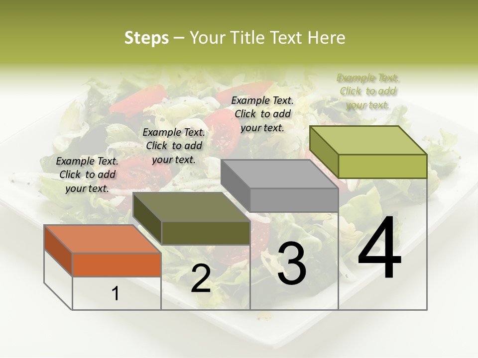 Food Vegetarian Tomato PowerPoint Template