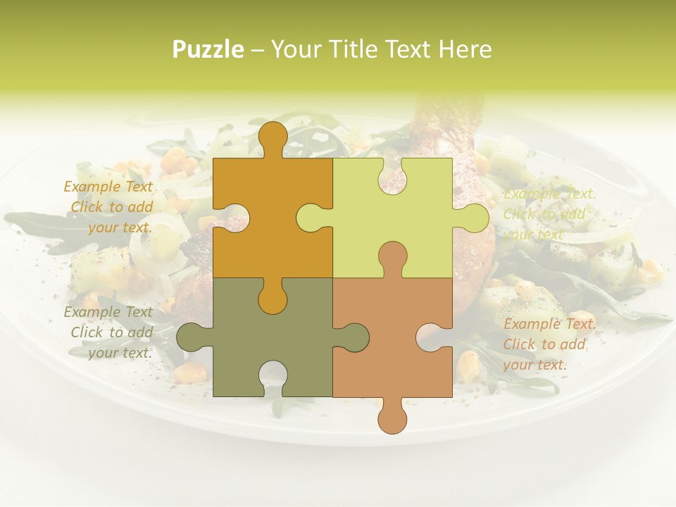 Appetiser Broiled Meal PowerPoint Template