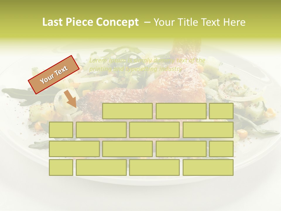 Appetiser Broiled Meal PowerPoint Template