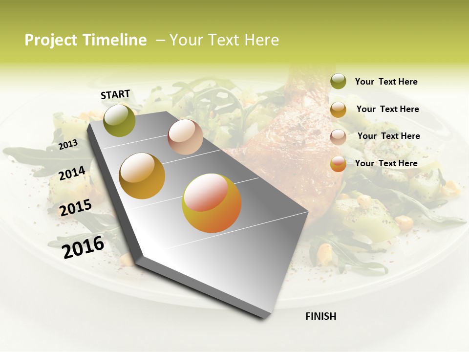 Appetiser Broiled Meal PowerPoint Template