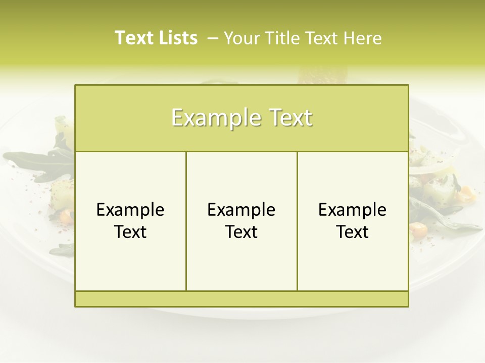 Appetiser Broiled Meal PowerPoint Template