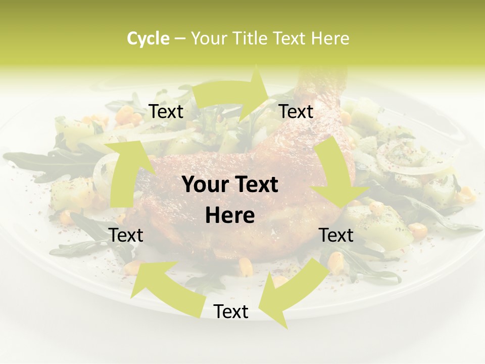 Appetiser Broiled Meal PowerPoint Template