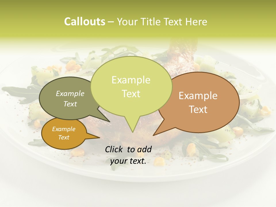 Appetiser Broiled Meal PowerPoint Template