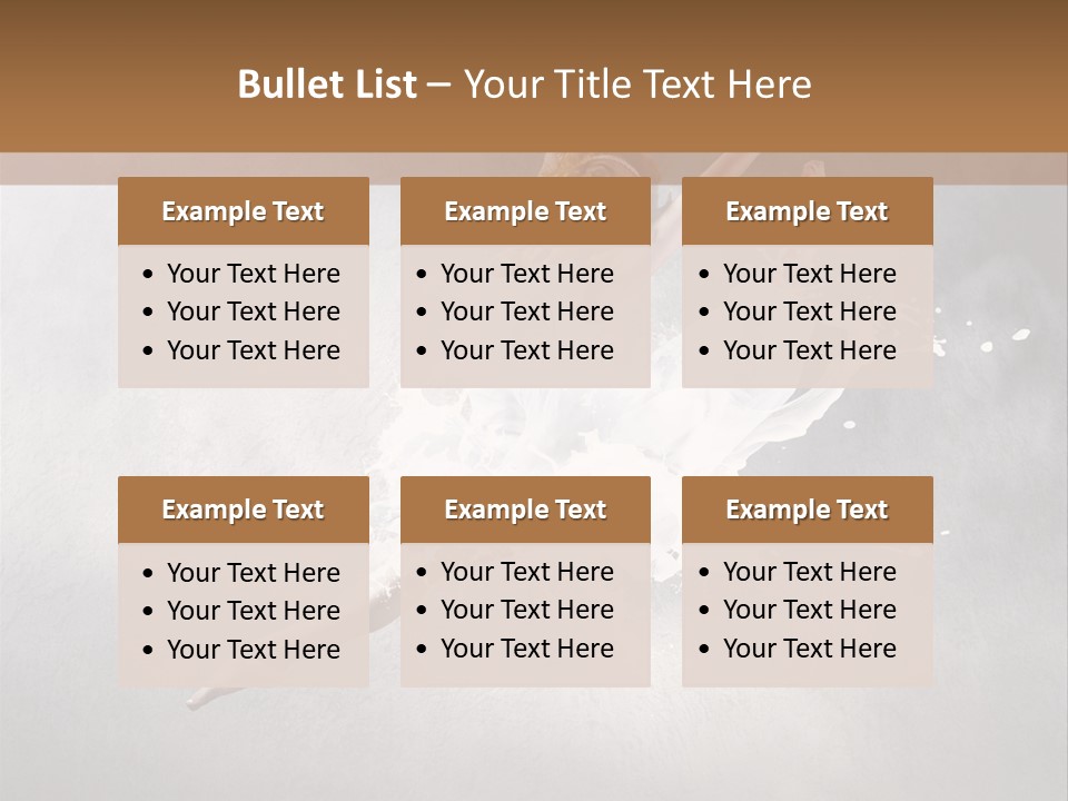 Pose Flexibility Dress PowerPoint Template
