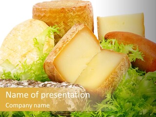 Food Salami Traditional PowerPoint Template