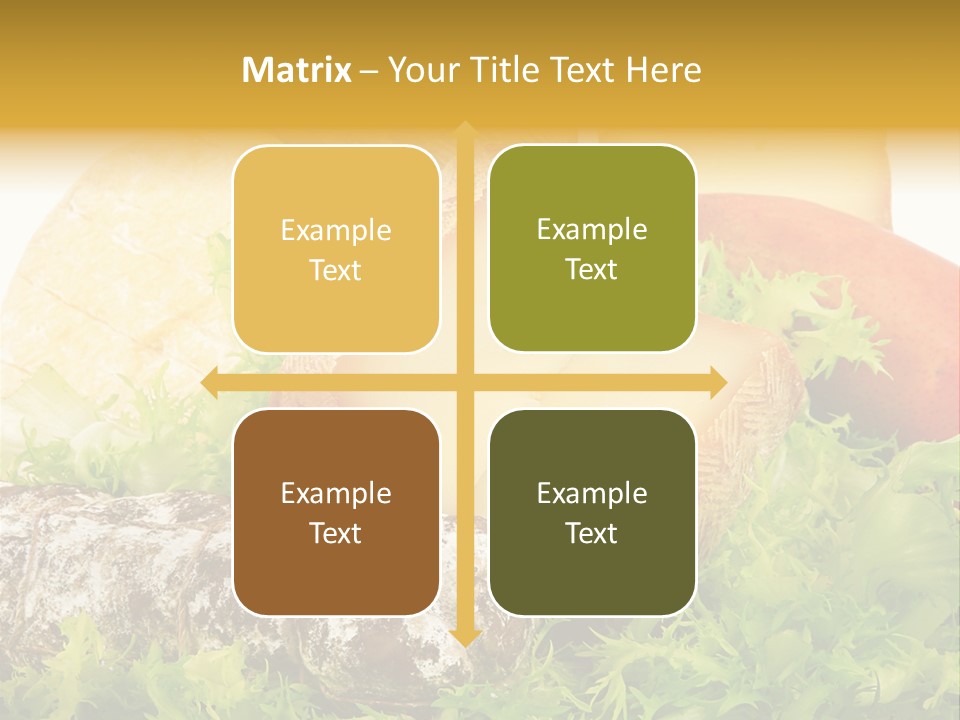 Food Salami Traditional PowerPoint Template