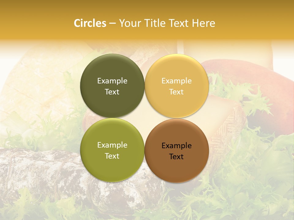 Food Salami Traditional PowerPoint Template