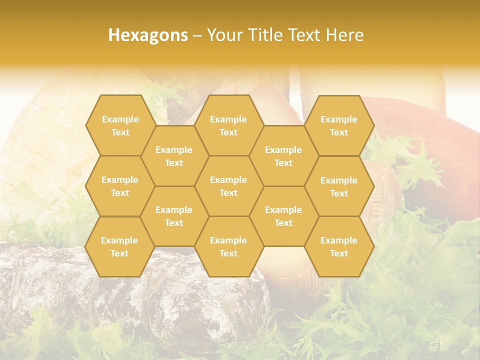 Food Salami Traditional PowerPoint Template