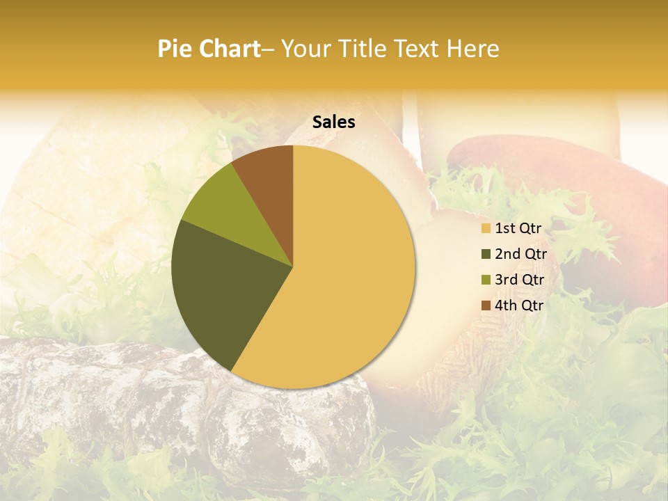 Food Salami Traditional PowerPoint Template