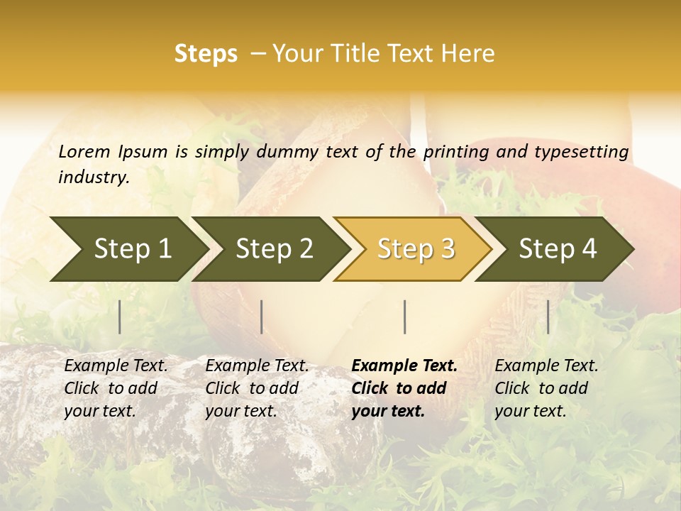 Food Salami Traditional PowerPoint Template