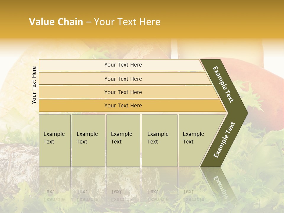 Food Salami Traditional PowerPoint Template