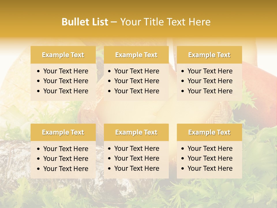 Food Salami Traditional PowerPoint Template