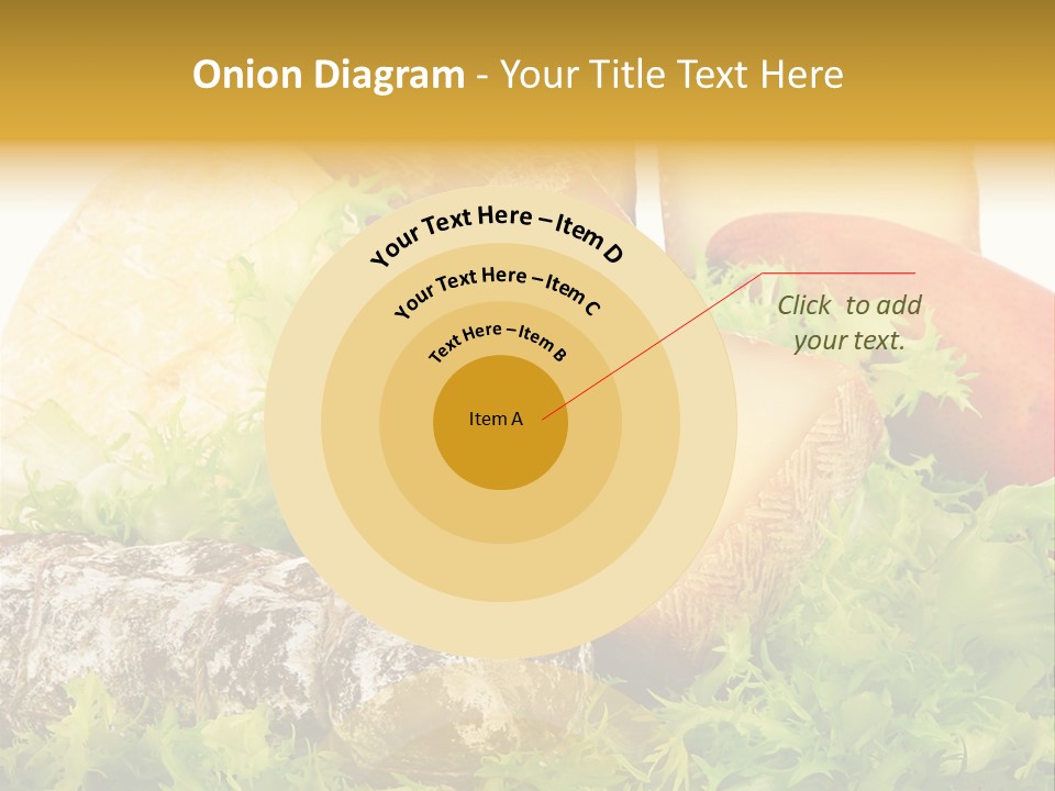 Food Salami Traditional PowerPoint Template