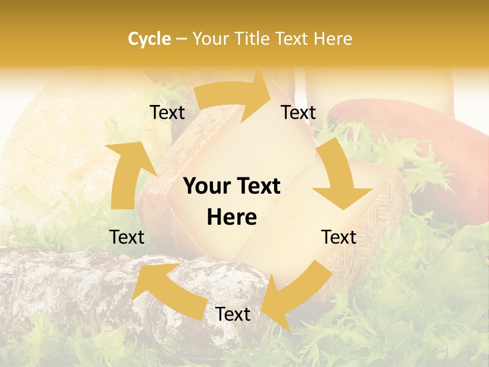 Food Salami Traditional PowerPoint Template