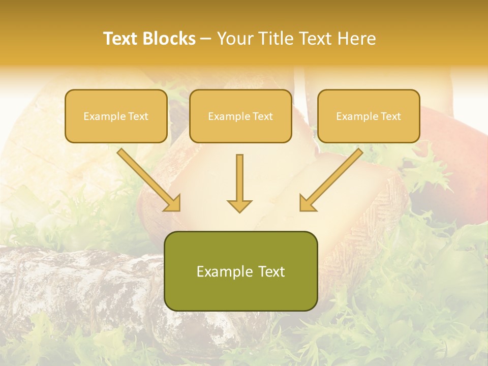 Food Salami Traditional PowerPoint Template