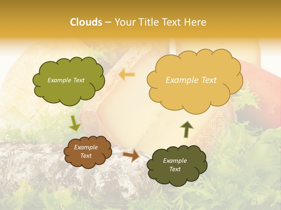Food Salami Traditional PowerPoint Template