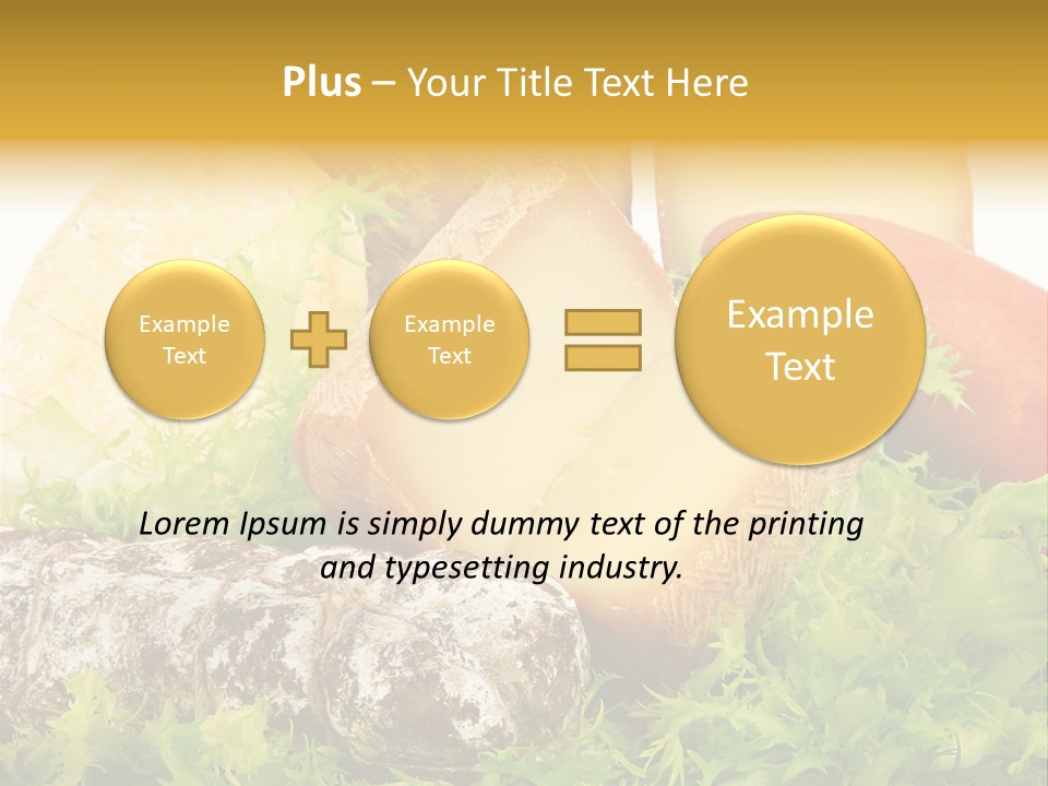 Food Salami Traditional PowerPoint Template
